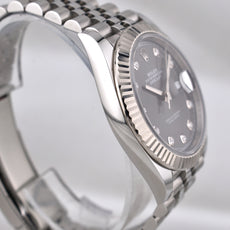 Rolex Datejust 41 Rhodium Diamond Dial 126334 2026