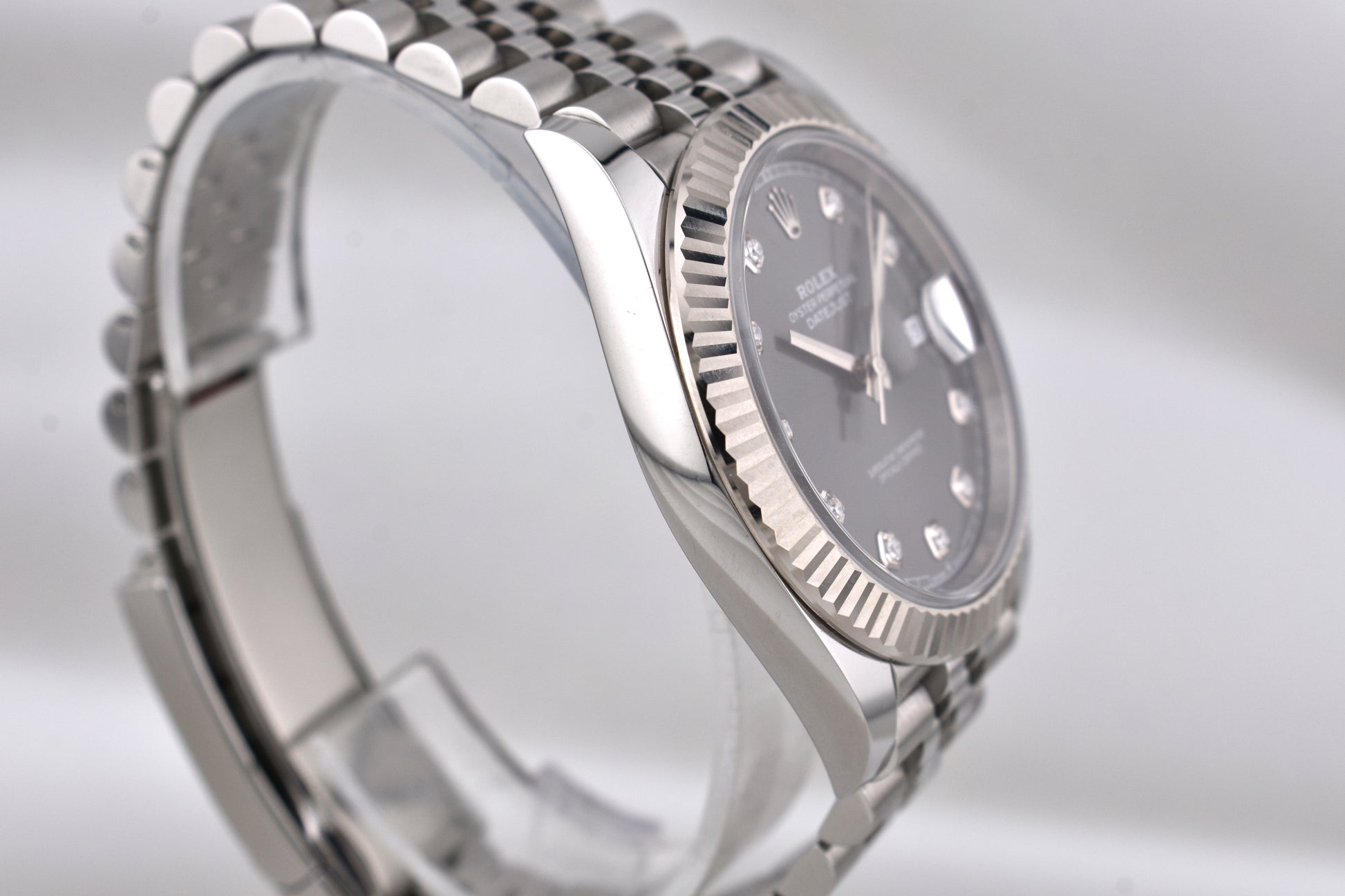 Rolex Datejust 41 Rhodium Diamond Dial 126334 2026