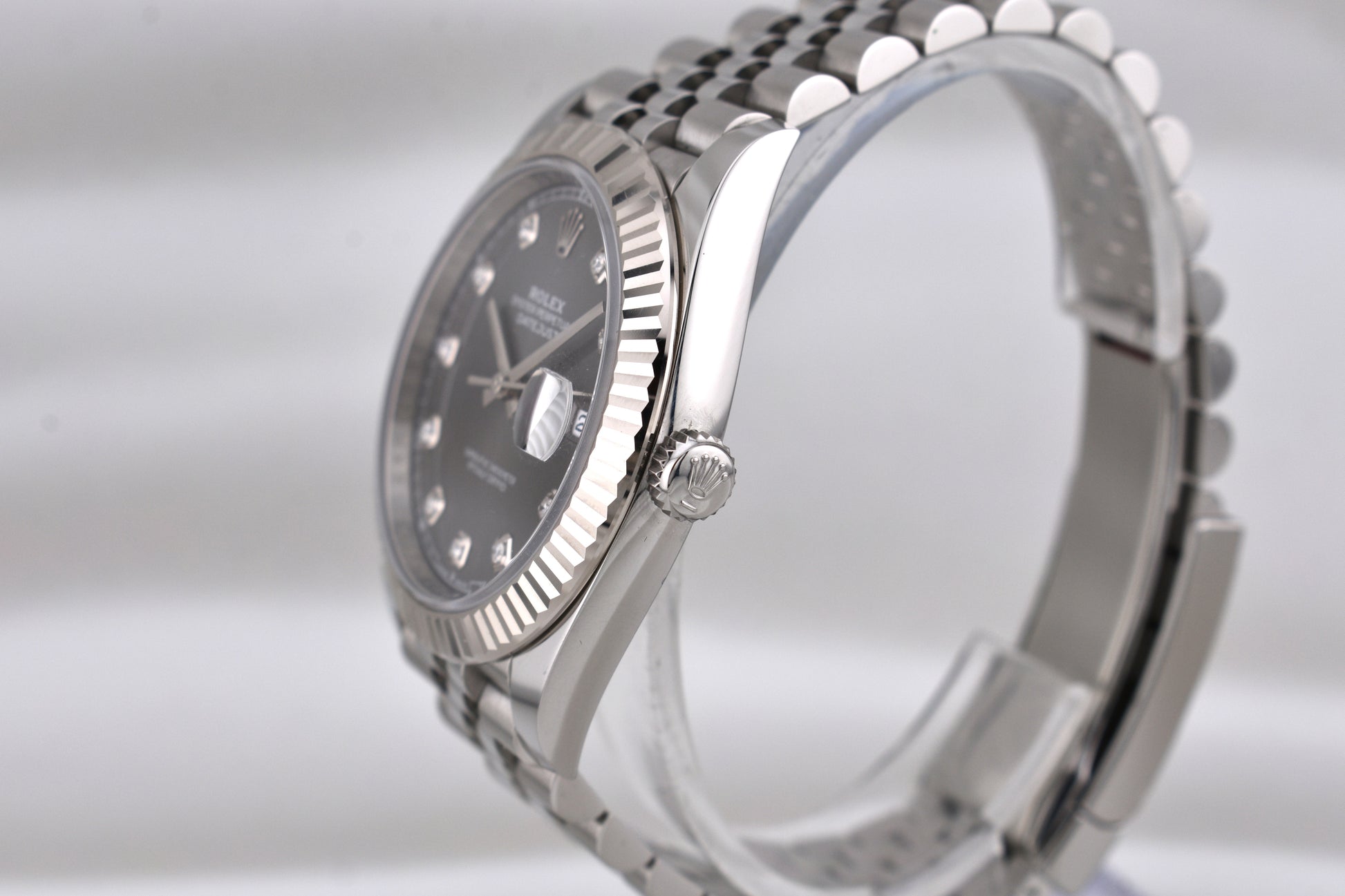 Rolex Datejust 41 Rhodium Diamond Dial 126334 2026