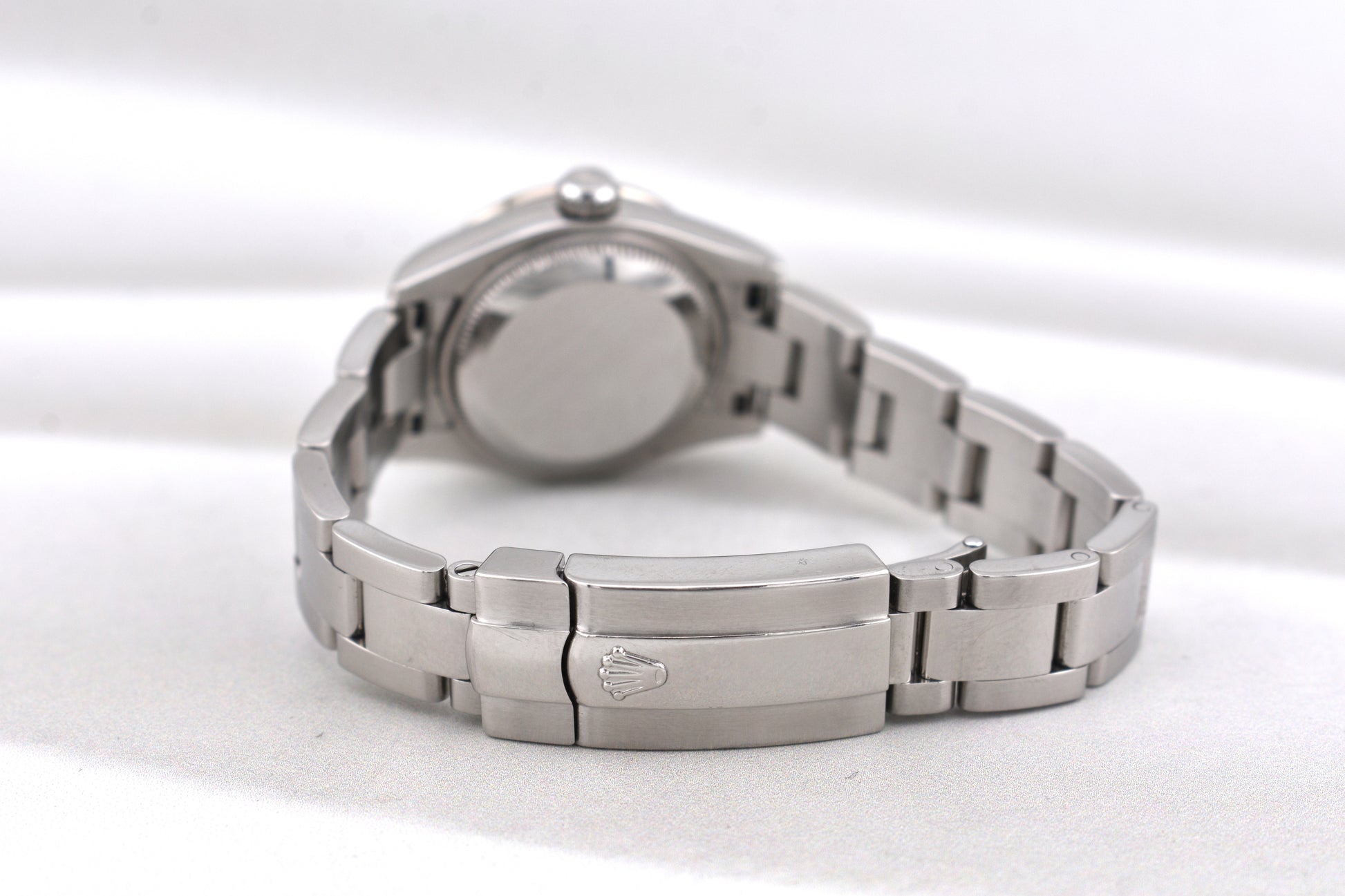 Rolex Lady Datejust 28 Mother of Pearl Diamond Dial Factory Diamond Bezel 179384RBR