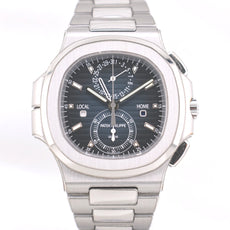 Patek Philippe Nautilus Travel Time Chronograph Blue Dial 5990 2025