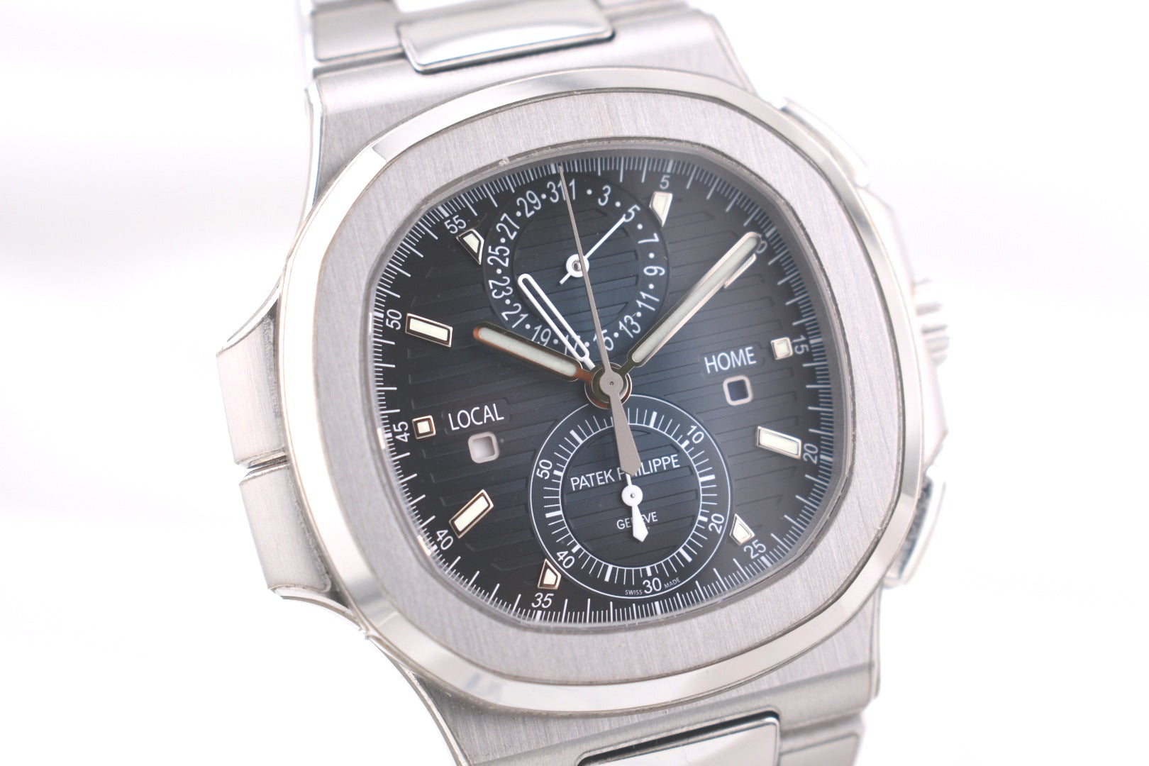 Patek Philippe Nautilus Travel Time Chronograph Blue Dial 5990 2025