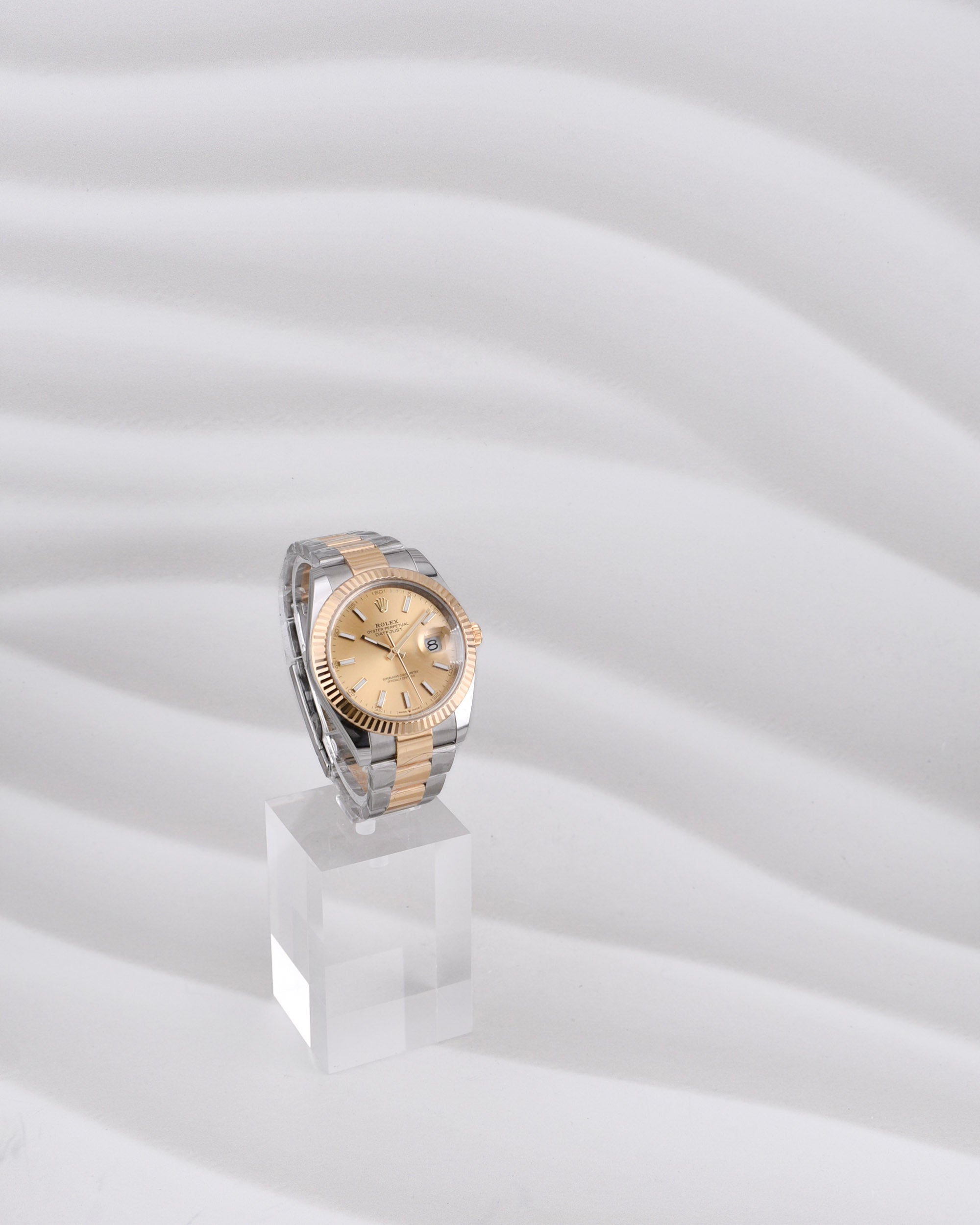 Rolex Datejust 41 Champagne Dial Oyster Band 126333 2025