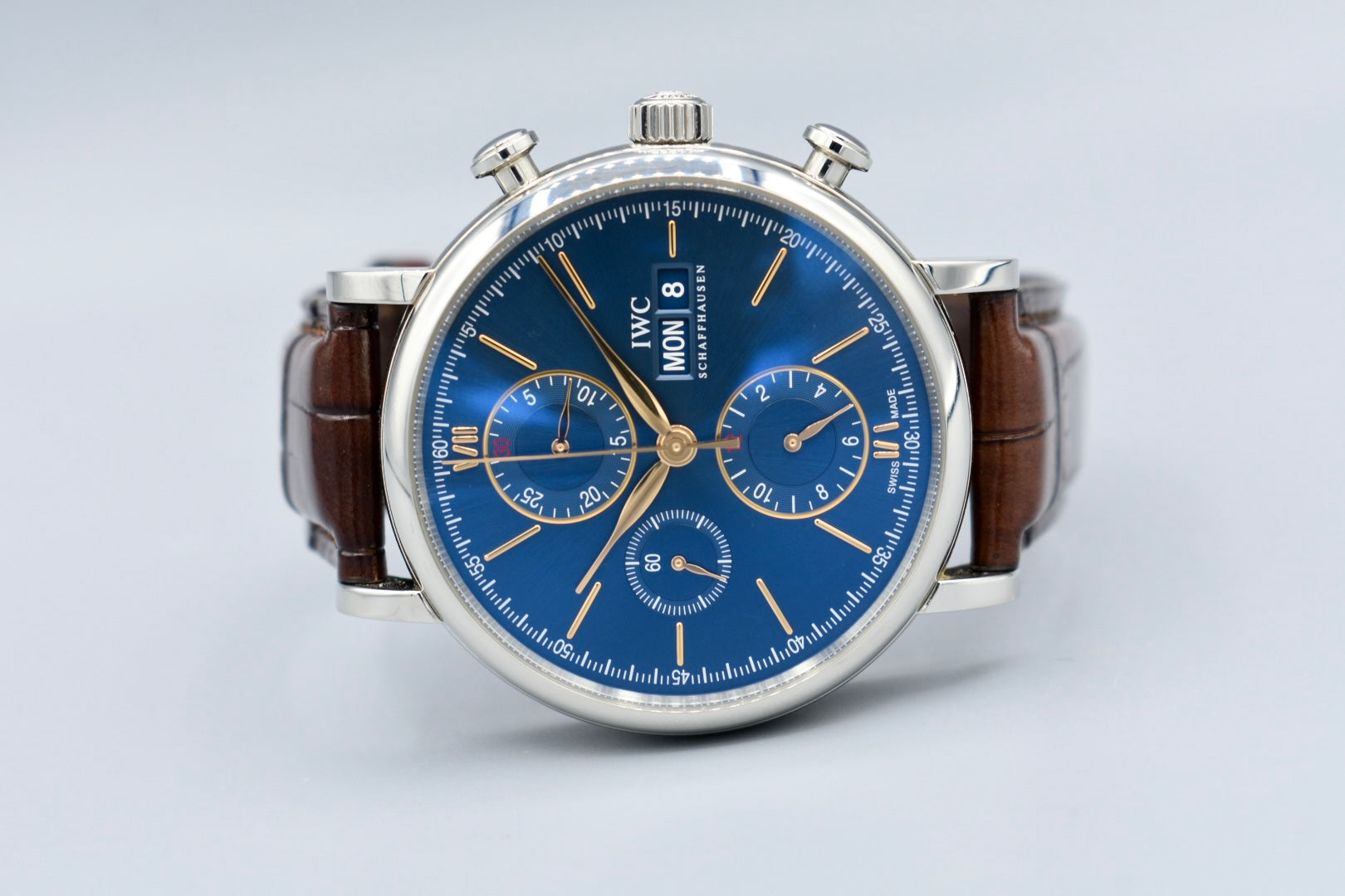 IWC Chronograph Portofino Blue Dial IW391036 2022