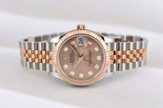 Rolex Datejust 31 Two Tone Everose Gold Pink Sundust Diamond Dial 278271 2025