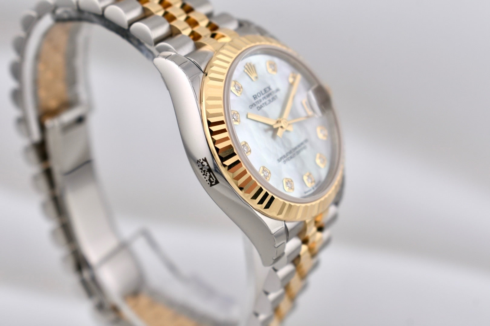 Rolex Datejust 31 Two Tone Yellow Gold Mother of Pearl Diamond Dial 278273 2025