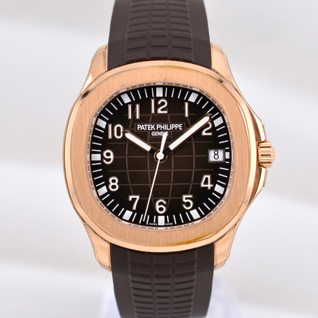 Patek Philippe Aquanaut Rose Gold Chocolate Dial 5167R-001 2022