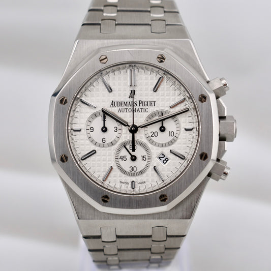 Audemars Piguet Royal Oak Chronograph White Dial 26320ST 2013