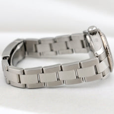 Rolex Lady Datejust 28 Mother of Pearl Diamond Dial Factory Diamond Bezel 179384RBR