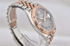 Rolex Datejust 41 Two Tone Everose Gold Wimbledon Dial 126331 2024