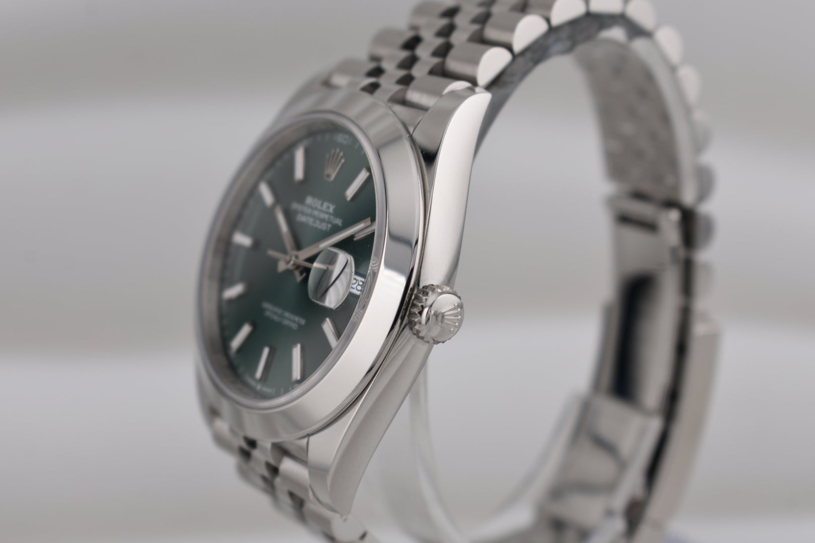 Rolex Datejust 41 Mint Green Index Dial 126300 2025
