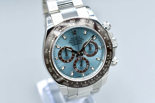 Rolex Cosmograph Daytona Platinum Ice Blue Dial 116506 2017