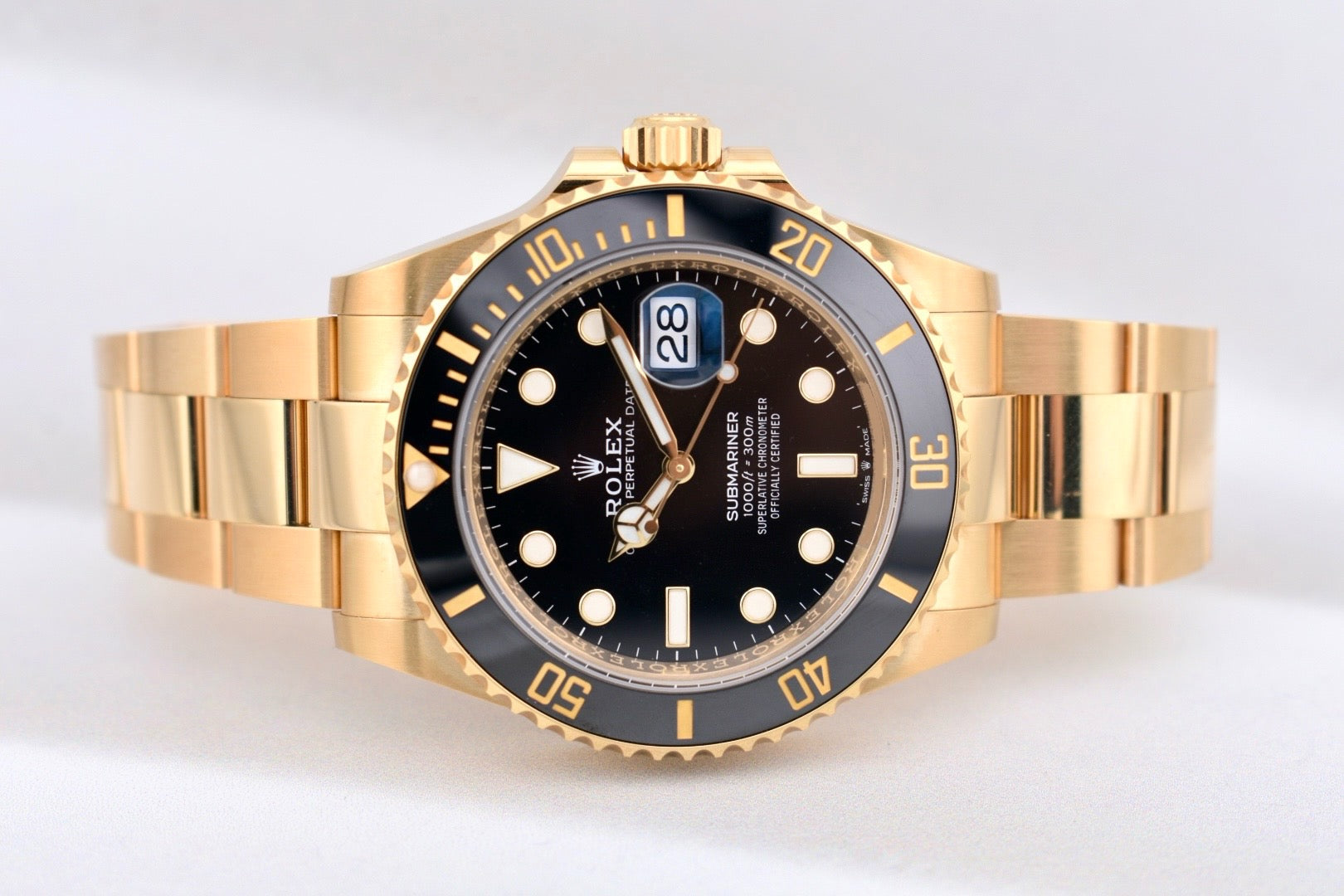 Rolex Submariner Yellow Gold Black Dial 'Blacksy' 126618LN 2022
