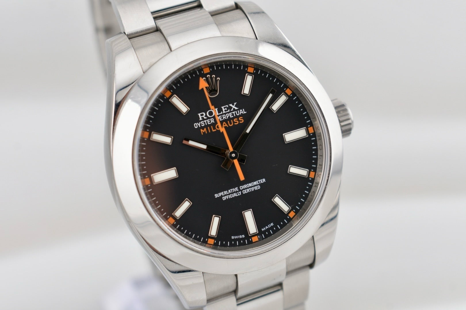 Rolex Milgauss Black Dial 116400 2010