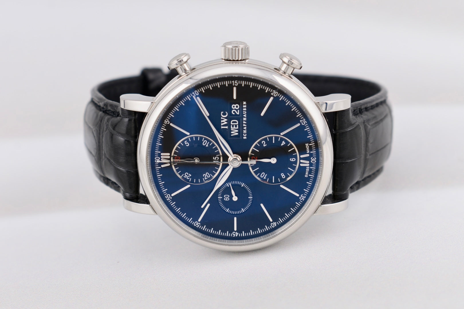 IWC Portofino Chronograph Black Dial IW391029 2022