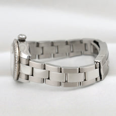 Rolex Lady Datejust 28 Mother of Pearl Diamond Dial Factory Diamond Bezel 179384RBR