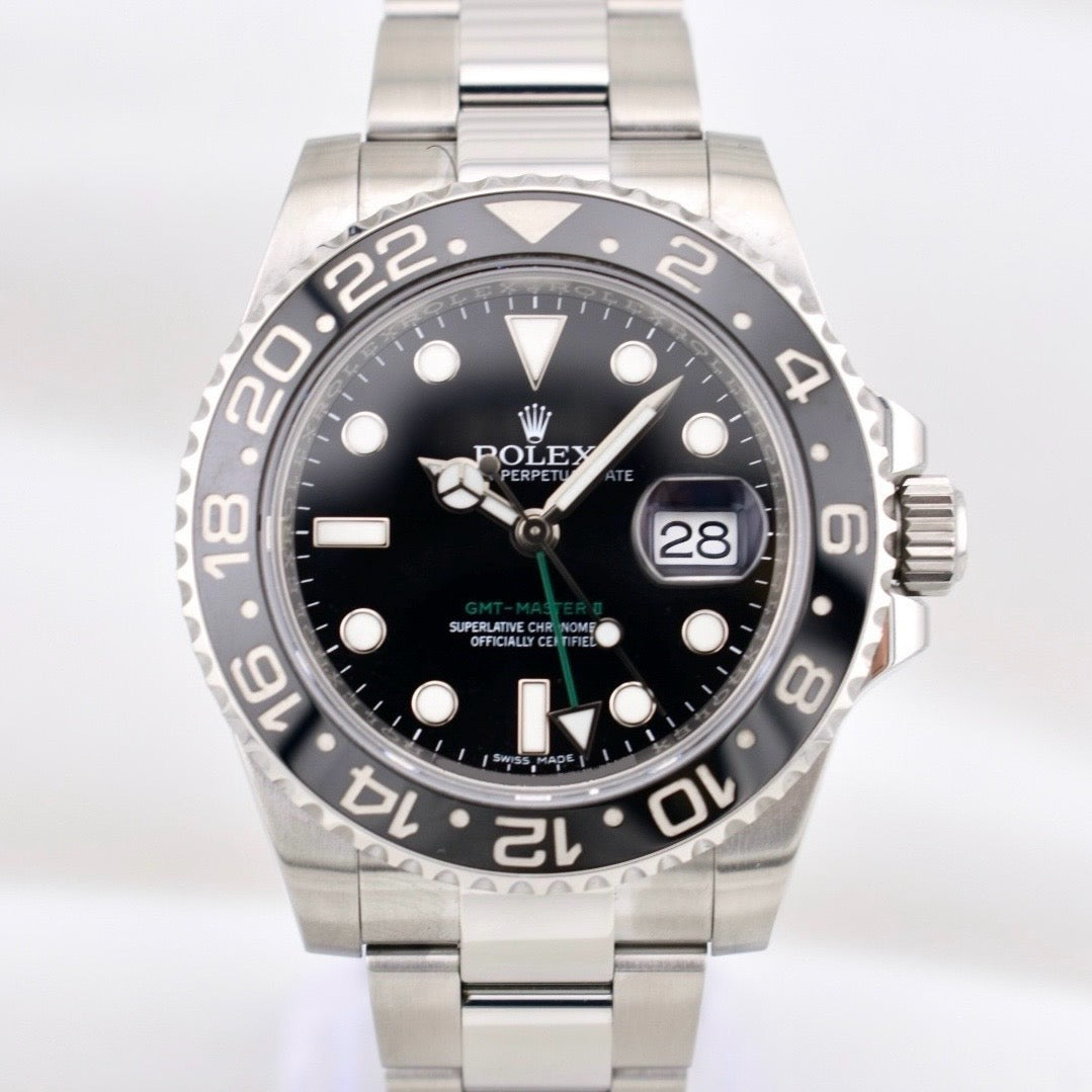 Rolex GMT Master II Green Arrow 116710LN 2018