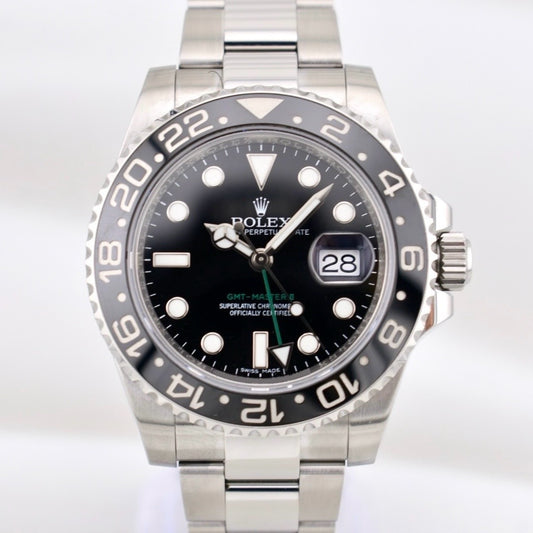 Rolex GMT Master II Green Arrow 116710LN 2018