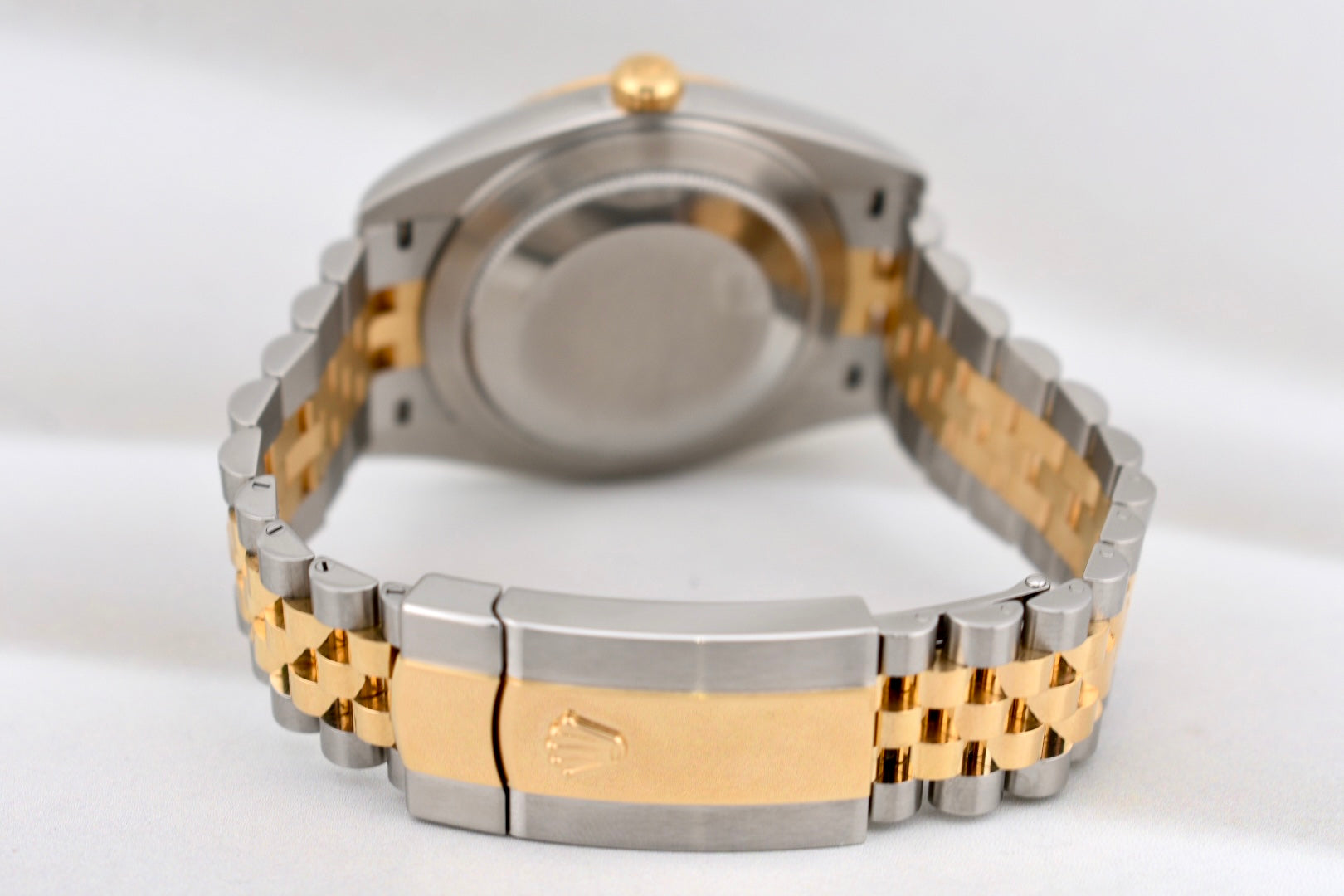 Rolex Datejust 41 Two Tone Yellow Gold Black Dial 126333 2024