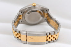 Rolex Datejust 41 Two Tone Yellow Gold Black Dial 126333 2024