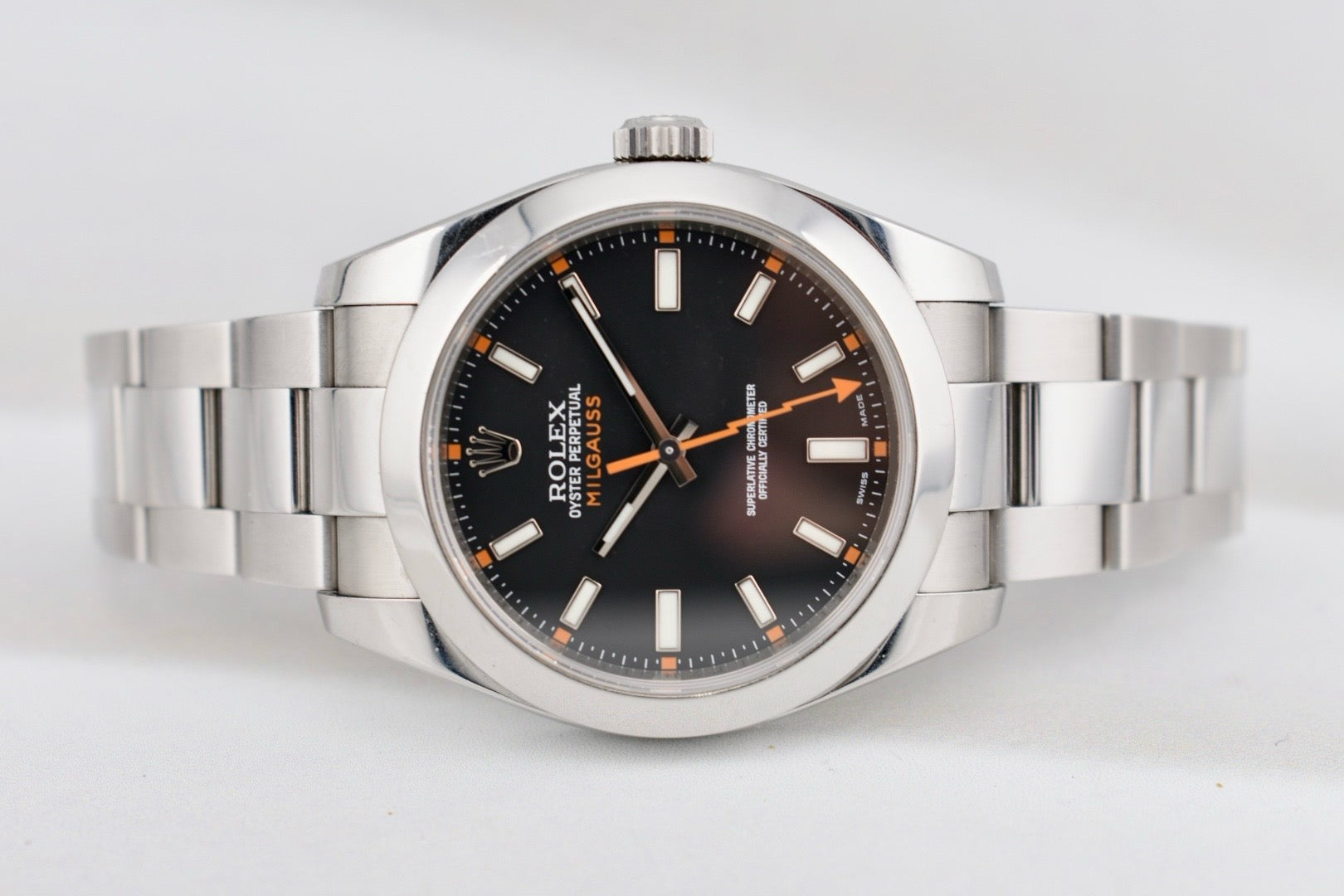 Rolex Milgauss Black Dial 116400 2010