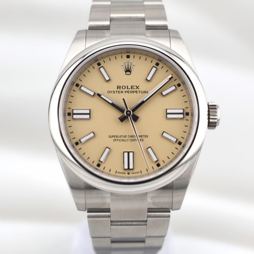 Rolex Oyster Perpetual 41 Beige Dial 134300 2025