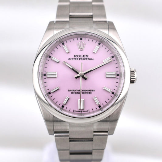 Rolex Oyster Perpetual 36 Candy Pink Dial 126000 2025