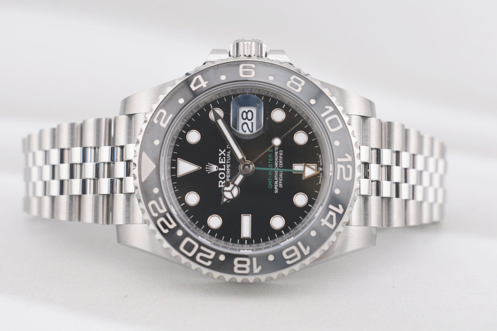 Rolex GMT Master II Bruce Wayne 126710GRNR 2025