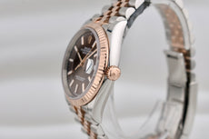 Rolex Datejust 36 Chocolate Dial Two Tone Everose Gold 126231 2024