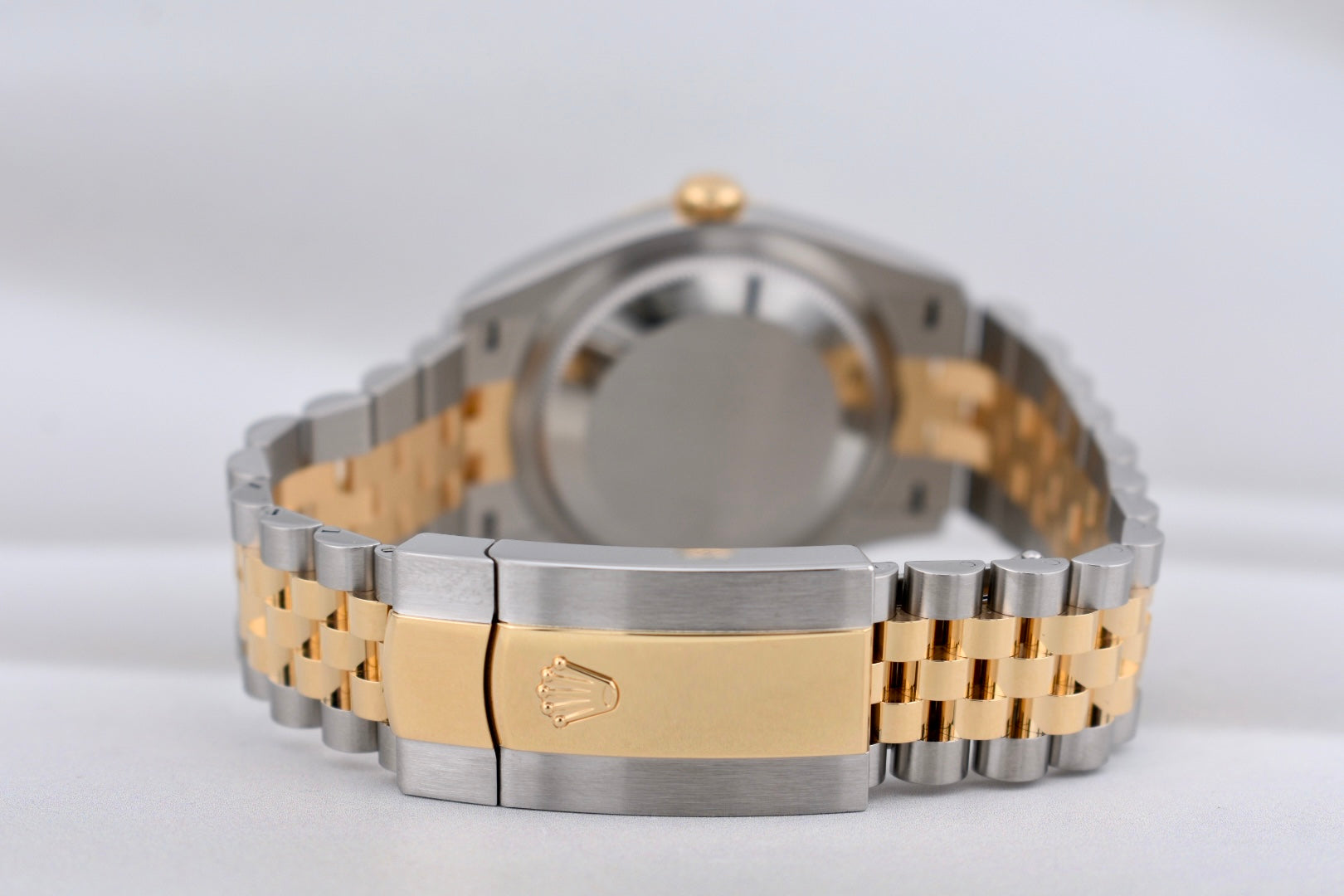 Rolex Datejust 36 Black Diamond Dial Two Tone Yellow Gold 126233 2025