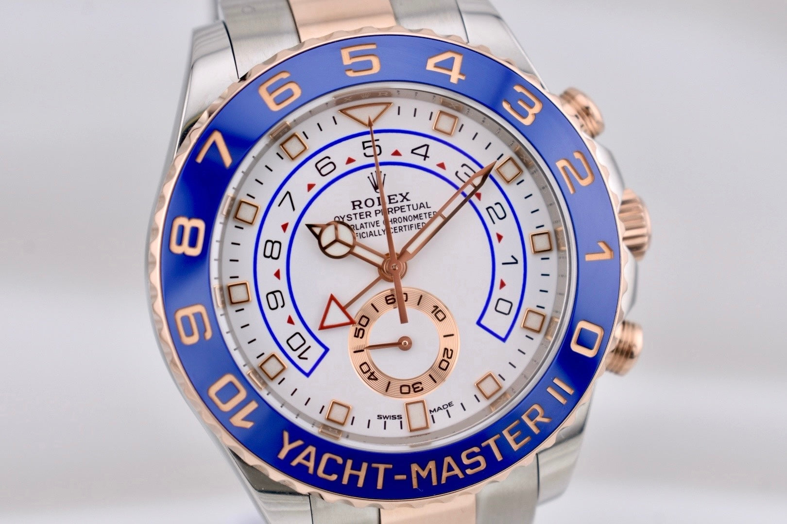 Rolex Yacht Master II Two Tone Everose Gold 116681 2019