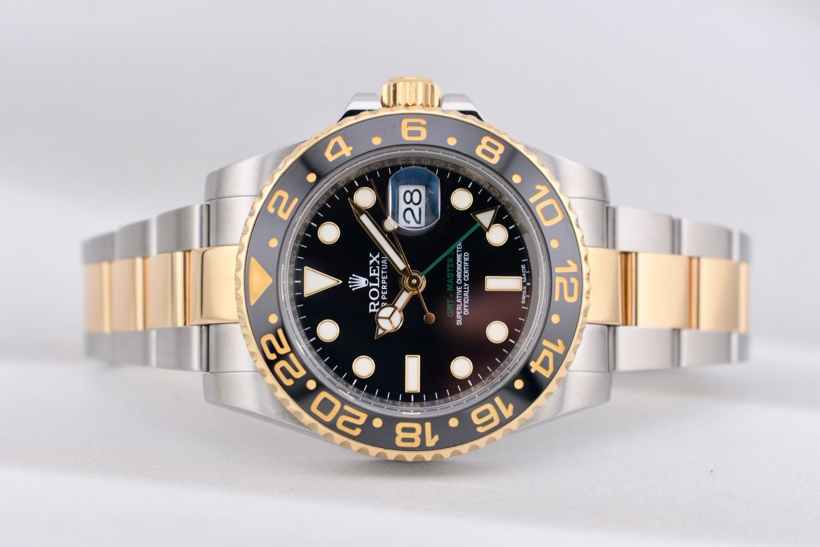 Rolex GMT Master II Green Arrow 116713LN 2016