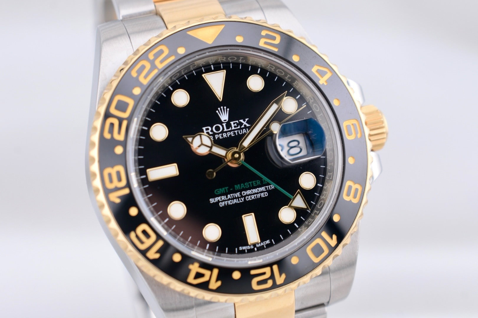 Rolex GMT Master II Green Arrow 116713LN 2016
