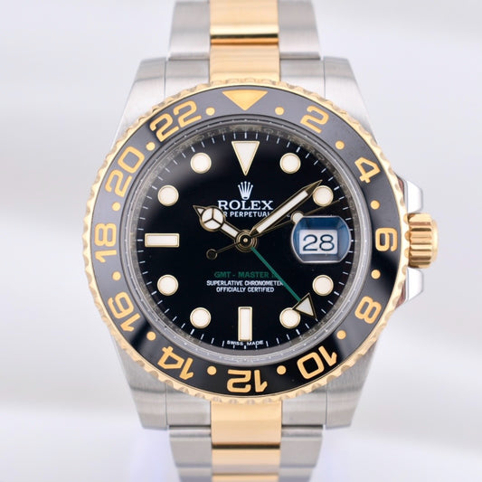 Rolex GMT Master II Green Arrow 116713LN 2016