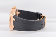 Audemars Piguet Royal Oak Selfwinding Black Dial Rose Gold 15400OR 2016