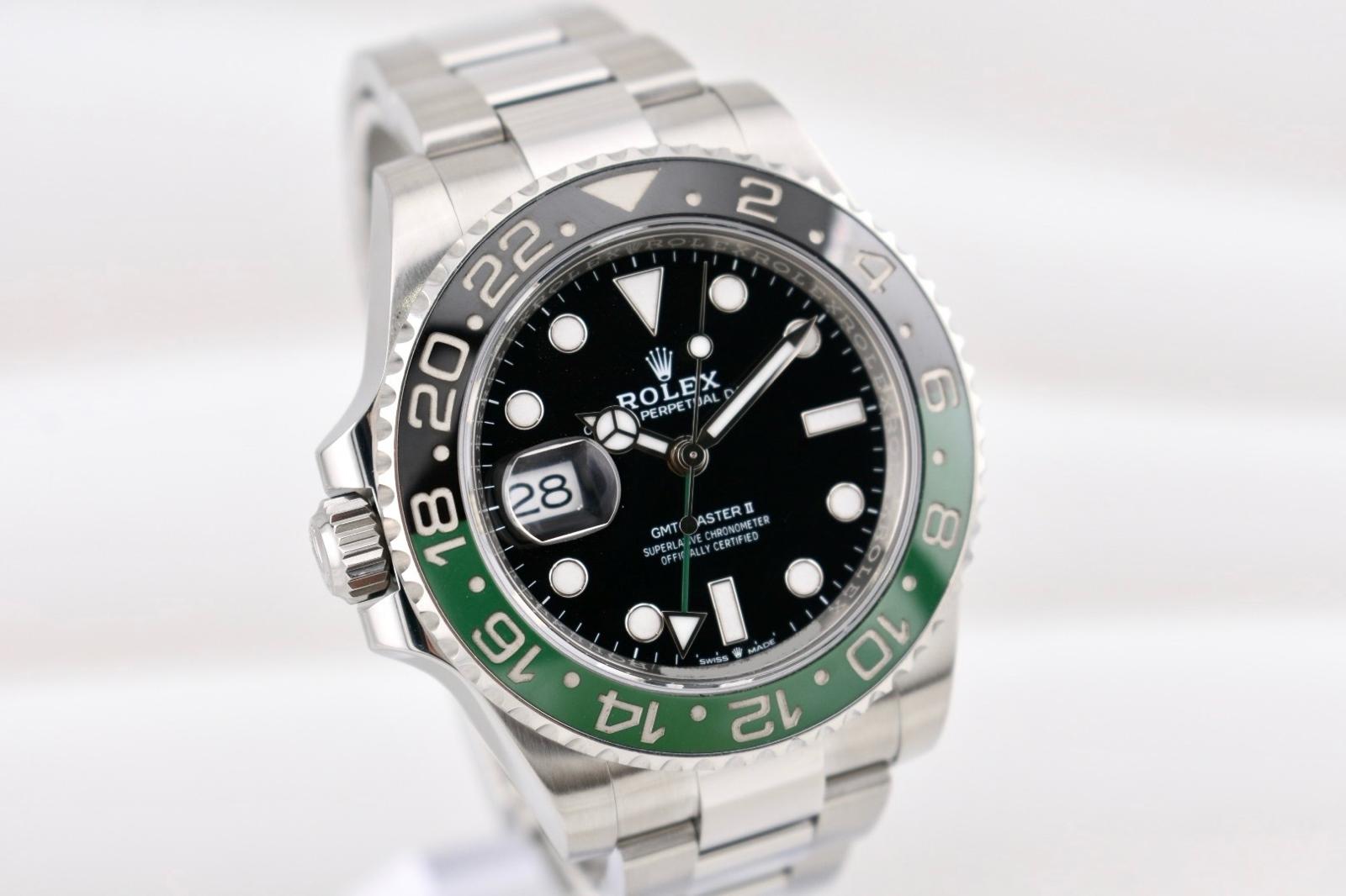 Rolex GMT Master II 'Sprite' Oyster Band 126720VTNR 2025