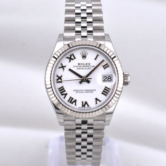 Rolex Datejust 31 White Roman Dial 278274 2026