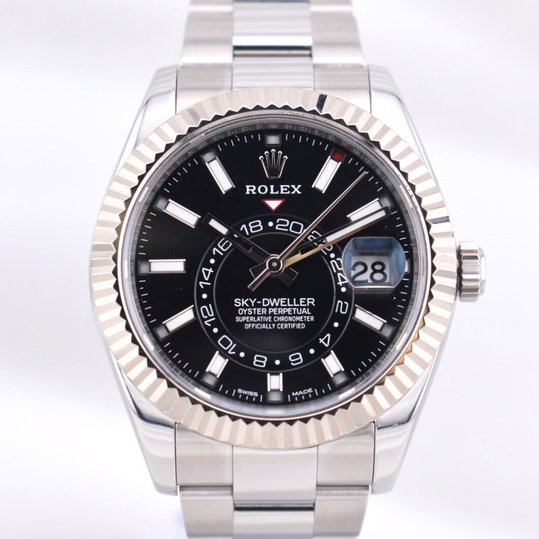 Rolex Sky Dweller Black Dial 326934 2018