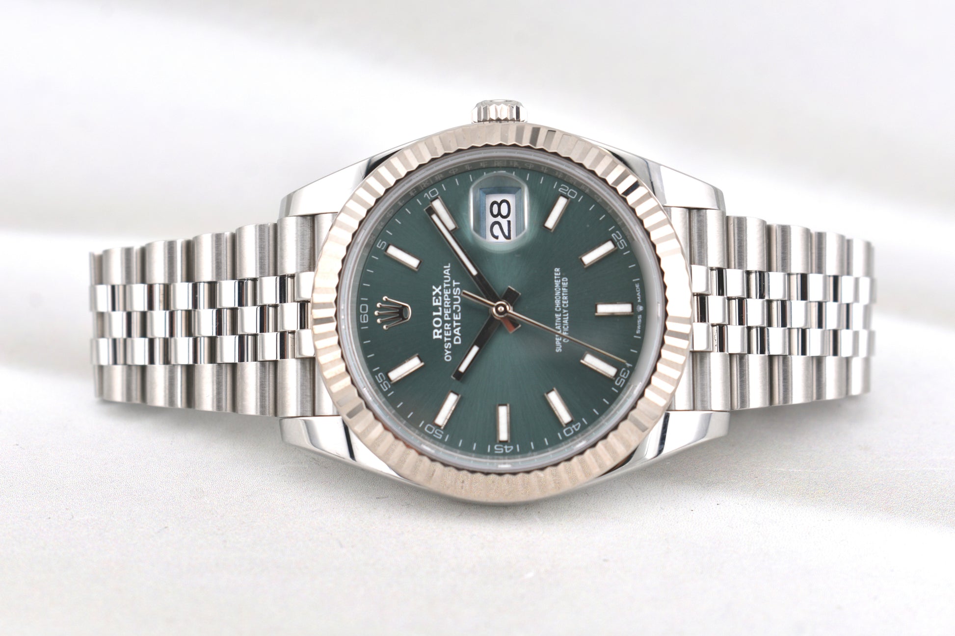 Rolex Datejust 41 Mint Green Dial 126334 2024