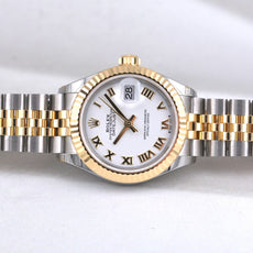 Rolex Lady Datejust 28 Two Tone White Roman Dial 279173 2026
