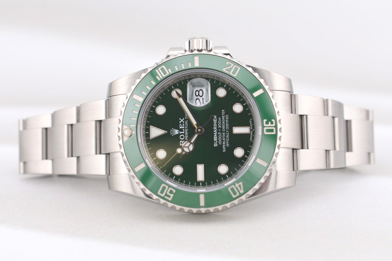 Rolex Submariner Date Hulk Green 116610LV 2019