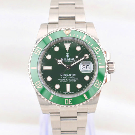 Rolex Submariner Date Hulk Green 116610LV 2019