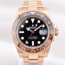 Rolex GMT Master II Rootbeer Rose Gold 126715CHNR 2023