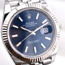 Rolex Datejust 41 Blue Index Dial 126334 2026