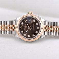 Rolex Lady Datejust 28 Chocolate Diamond Dial 279171 2022