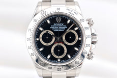 Rolex Daytona Black Dial 116520 2002