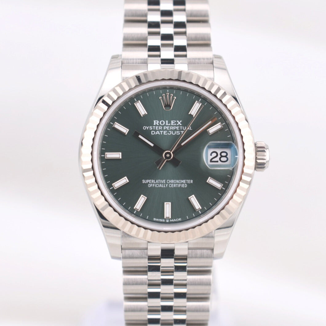 Rolex Datejust 31 Mint Green Index Dial 278274 2025
