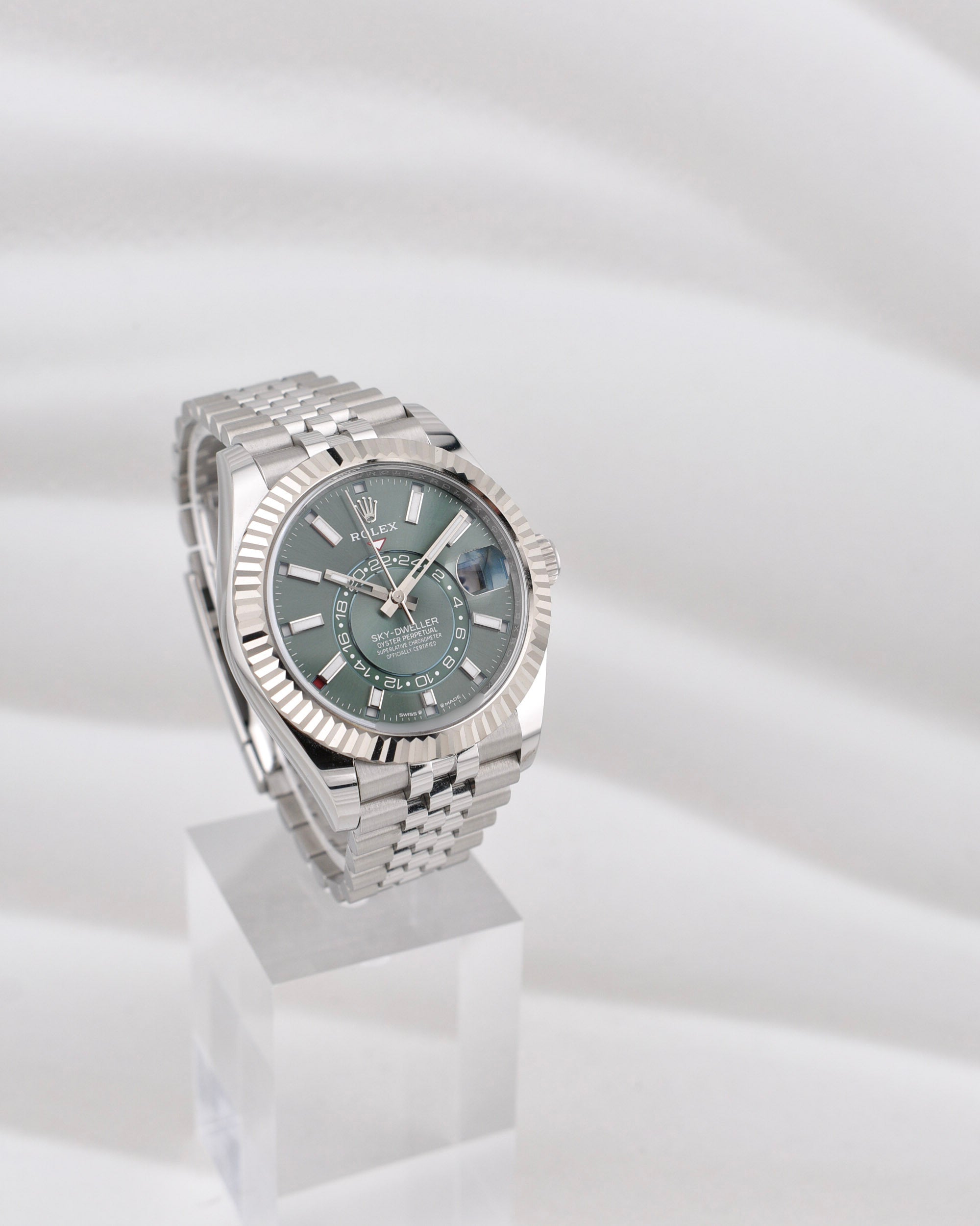 Rolex Sky Dweller Mint Green Dial Jubilee 336934 2026