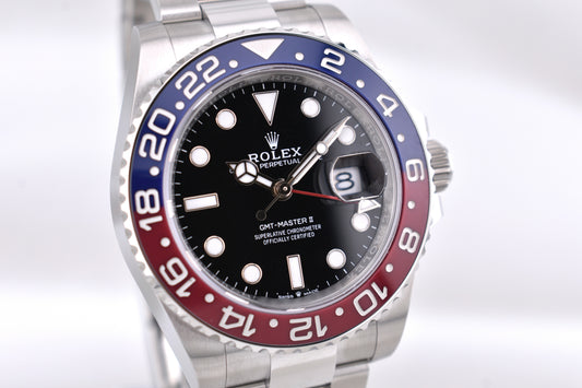 Rolex GMT Master II Pepsi Oyster Band 126710BLRO 2025