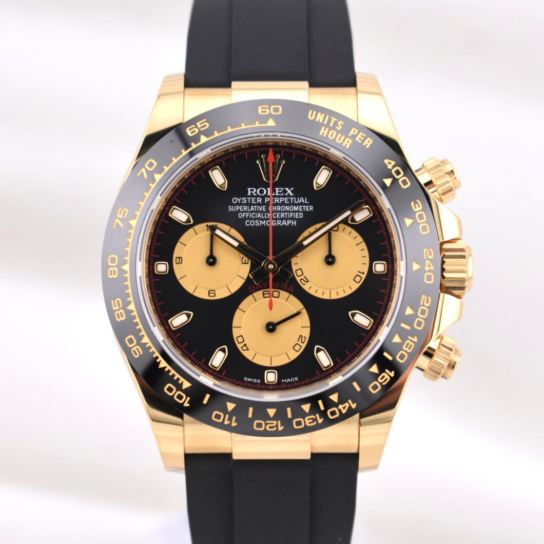 Rolex Cosmograph Daytona 'Paul Newman' Yellow Gold Oysterflex 116518LN 2021